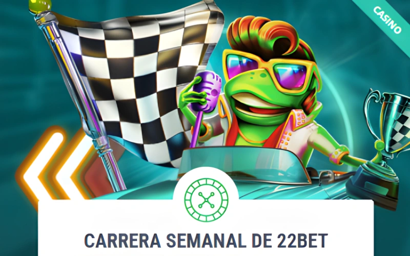Recuperá dinero todas las semanas con el cashback de casino en 22Bet.
