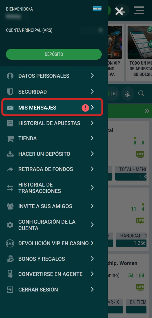 Aguardá la confirmación del equipo tras finalizar el proceso de verificación en tu cuenta de 22Bet.