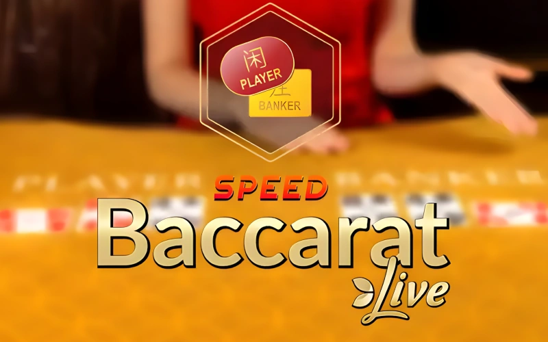 Disfrutá de partidas rápidas con crupieres reales en Speed Baccarat dentro de 22Bet Argentina.